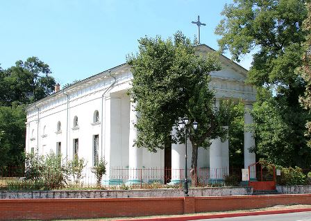 Wiederaufgebaute Kirche in Kertsch.