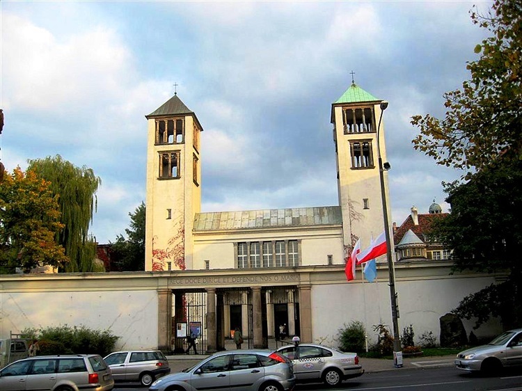 Ojciec Góra Kościół Dominikanów Poznań foto