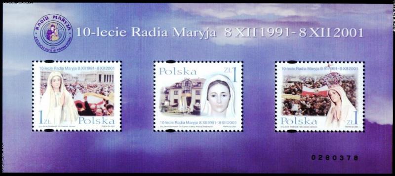 znaczki-10-lat-radia-maryja