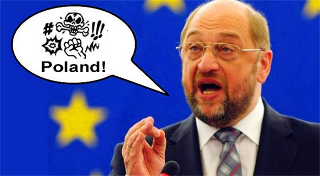 Schulz Polska karykatura fot.